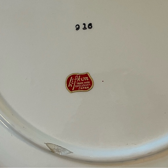 Vintage Lefton Cheese Plate - Picture 4 of 6